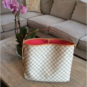 Louis Vuitton Delightful PM Damier Azur - Rare!